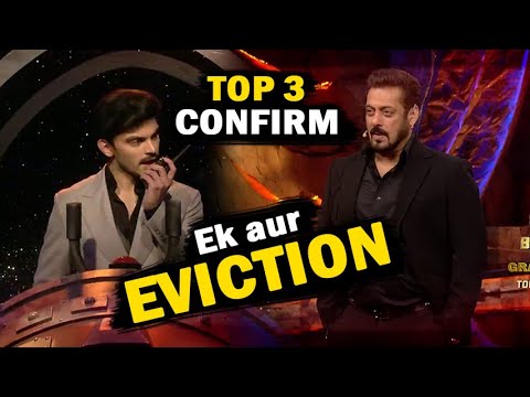 Bigg Boss 18 Today Episode Promo  TOP 3 Confirm hua Ek aur EVICTION   #bb18