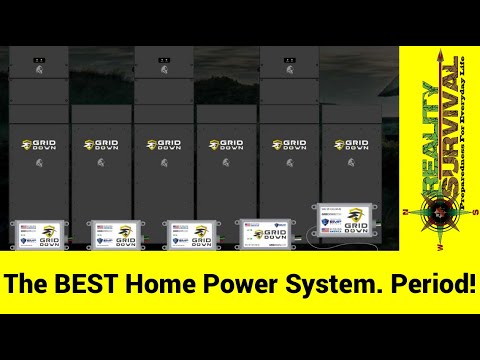 The Best Home Battery System! Period - Grid Down Redoubt