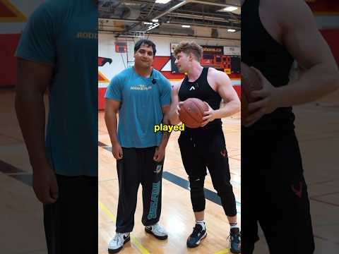 BODYBUILDER TRIES BASKETBALL! 💀