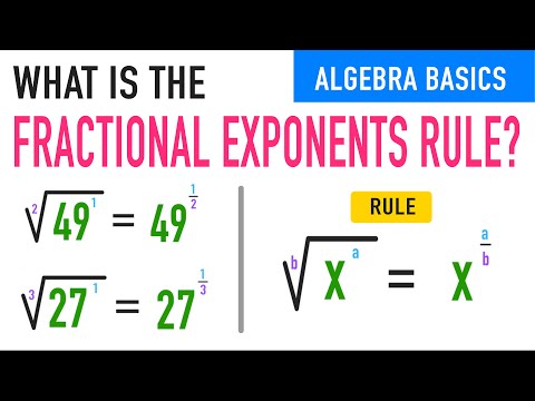 Fractional Exponents Rule Explained!