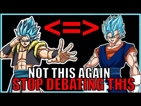 Gogeta Vs Vegito! Stop Debating This