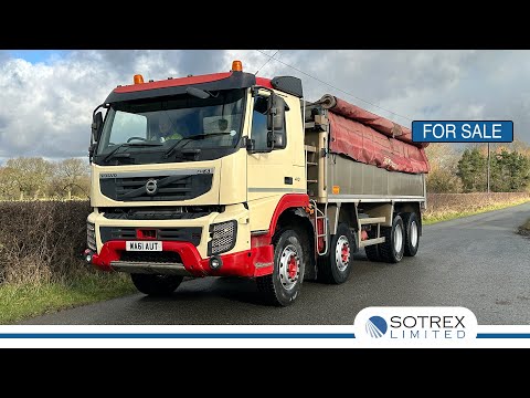 For Sale - New Stock From Sotrex: Volvo FMX 410 8 X 4 Alloy Tipper   WA61AUT