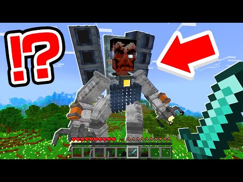 マイクラにタイタンG-MANが来た！【マインクラフト / Minecraft】