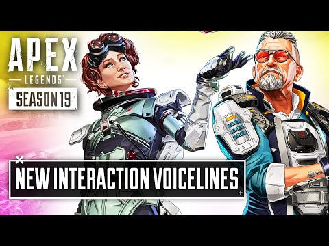 *NEW* Ballistic Horizon and Newcastle Interactions - Apex Legends Season 19