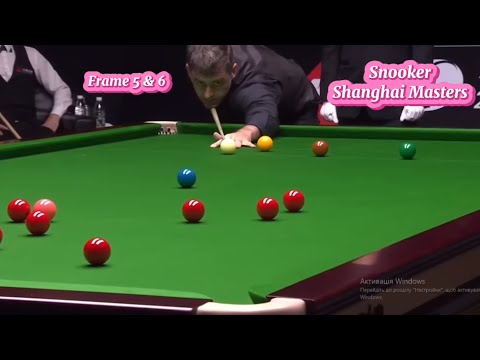 Snooker Shanghai Masters Ronnie O’Sullivan Vs Judd Trump ( frame 5 & 6).