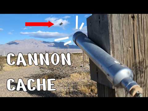 Fun Spring-Loaded Geocache Launchers! (One self destructed...) | GeoTrek