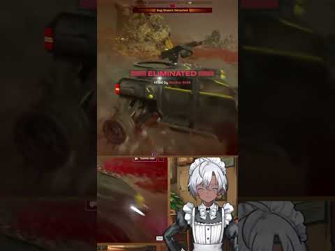 Vehicle Fire Strikes Twice | #vtuber #helldivers2 #helldivers2shorts