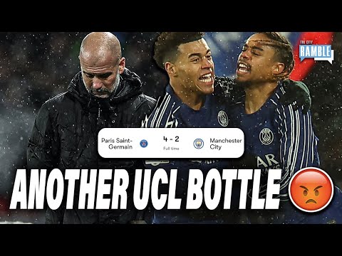 ANOTHER UCL BOTTLE 😡 Man City on the brink of Champions League exit 😳