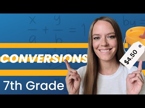 CONVERSIONS [Customary to Metric]: 7th Grade Math