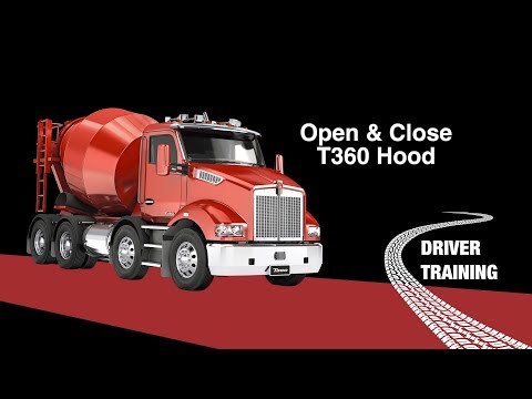 Kenworth T360 Opening Hood