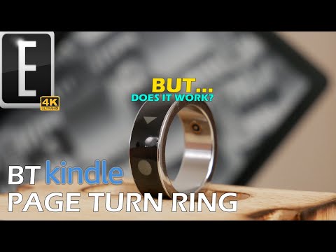 Bluetooth Page Turn Ring for Amazon Kindle