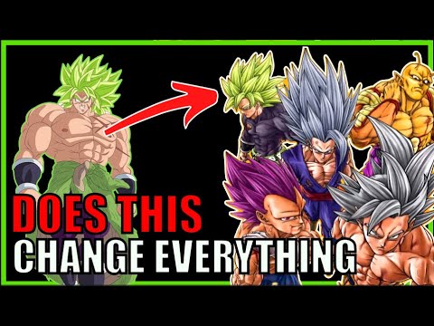 WTF! Toyotaro FINALLY Gives Broly the Legendary Super Saiyan's Green Hair!