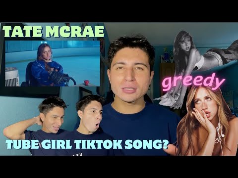 Tate McRae - greedy | SONG + VIDEO REACTION