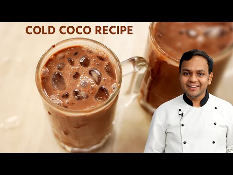 कोल्ड कोको ड्रिंक बनाने की विधि - Surti Cold Cocoa / Summer Drink Recipe - CookingShooking