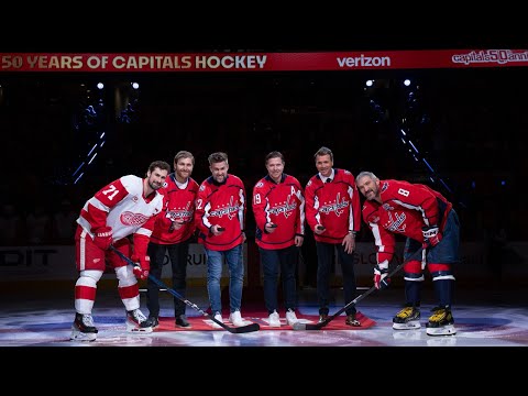 Rock The Red Era Night Pregame Ceremony | Capitals 50th Anniversary