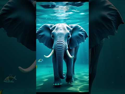 elephant  kids video|animal shorts|doremon| elephant with mom |elephant sound, robotic elephant