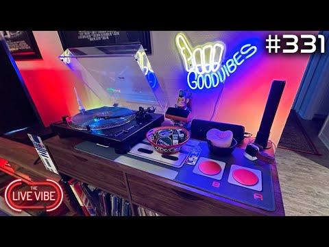 My Vinyl Record Setup | Lent | Guest: Alena the PLUMBER! | Live Vibe #331