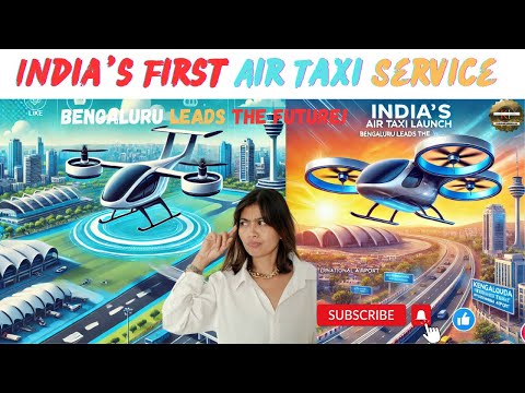 India’s First Air Taxi Service Takes Flight: Bengaluru’s Revolution | The Future of Travel