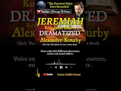 24~Book of Jeremiah Short | By A.Scourby | DRAMATIZED | God is Spirit, Truth & Love #youtubeshorts