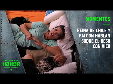 Reina de Chile y Faloon hablan sobre el beso con Vico Bouvier | Palabra de Honor | Canal 13