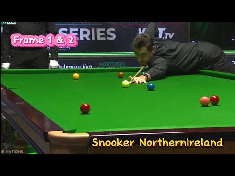 Snooker NorthernIreland Ronnie O’Sullivan Vs Elite slessor ( frame 1 & 2).