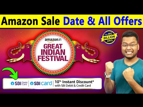 Amazon Great Indian Festival Sale Date | Amazon Sale 2024 | Flipkart & Amazon Big Billion Day Sale