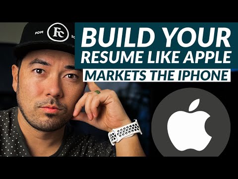 Build Your Resume Like Apple Markets the iPhone