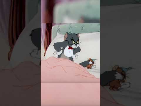 Tom, Jerry'nin horlamasını sevmedi 🐱🐭🛏️ #TomveJerry #cartoonito #shorts