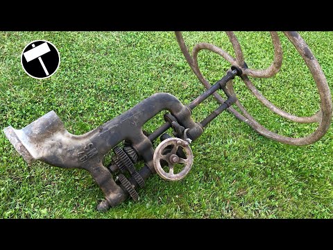 1880 Giant Blacksmith Drill Restoration