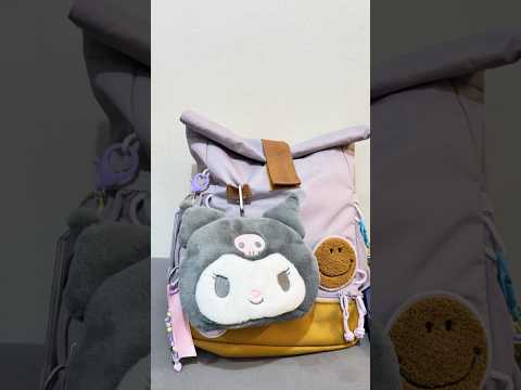 Sanrio Kuromi head-shaped pouch 🥰 #sanrio #unboxing #kuromi