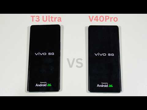 Vivo T3 Ultra vs Vivo V40 Pro Speed Test and Camera Comparison