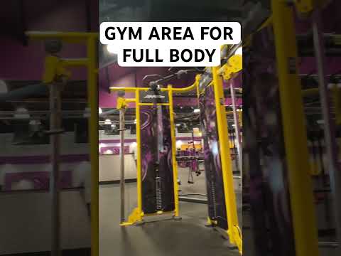 GYM AREA FOR FULL BODY WORKOUT 🇺🇸🇺🇸🏬🏬 #planetfitness #gym #california #shorts