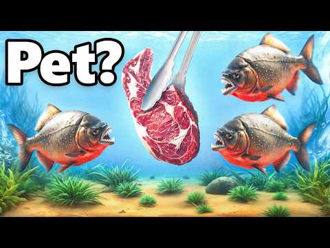 I Got Pet Piranhas... (yes, really)