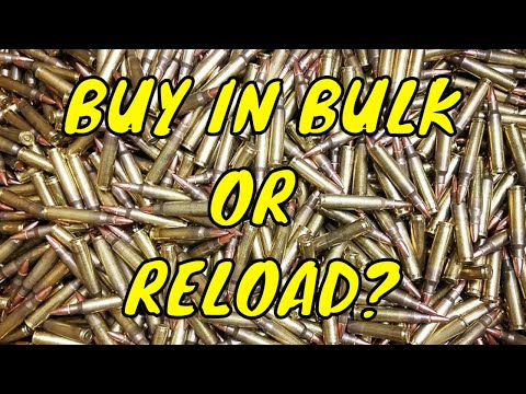 Should You Buy In Bulk Or Reload For SHTF?