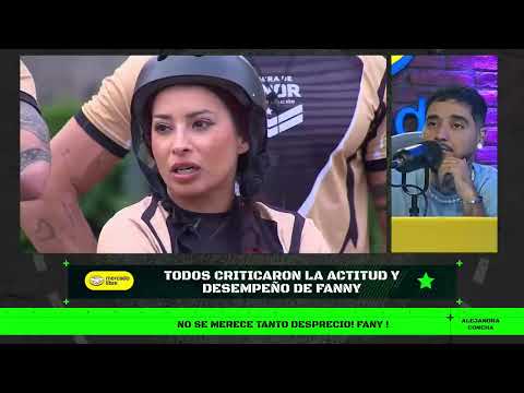 Todos criticaron la actitud y desempeño de Fanny |  React Palabra de Honor