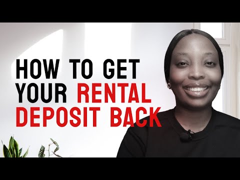 How to get your rental deposit back in full & avoid unfair charges