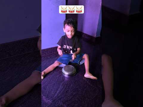 Cute baby playing drum #cutedrummer #drummer #youtubeshorts #viralvideo #cute