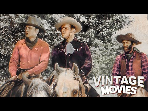 Billi The Kid Sheriff of Sage Valley | Dave O'Brien Western Movie | Vintage Movies