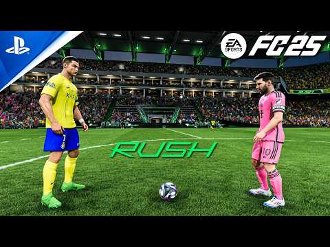 FC 25 RUSH | Ronaldo vs Messi | 4K