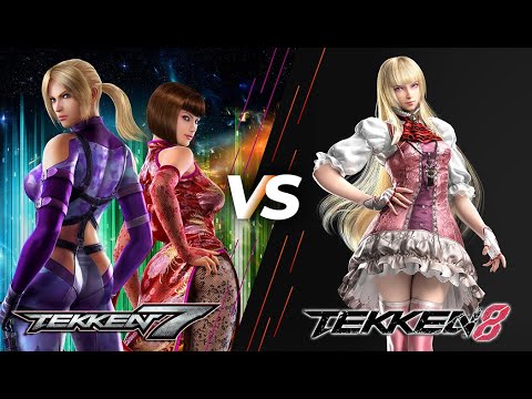 ALL Fighters Comparison - Tekken 8 vs Tekken 7 - RTX4090