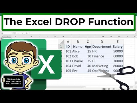 Learn the Excel DROP Function in JUST Minutes