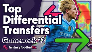 BEST FPL DIFFERENTIALS | Fantasy Premier League 2023/24 | GW22 FPL TOP TRANSFERS + TIPS