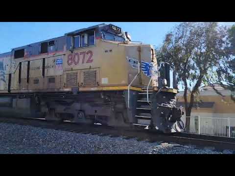 Metrolink and Union Pacific Rail Action - Simi Valley, CA