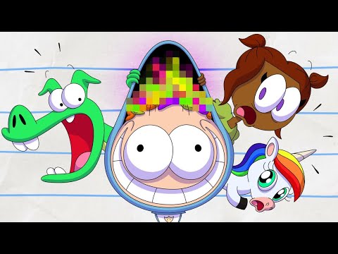 BOY HAIR MYSTERY! | Boy & Dragon | Cartoons For Kids