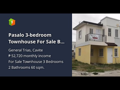 Pasalo 3-bedroom Townhouse For Sale By Owner in General Trias Cavite