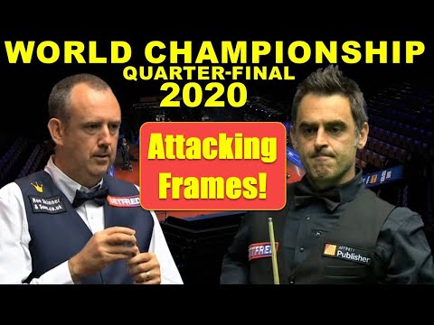 Ronnie O'Sullivan Vs Mark Williams - 2020 World Championship