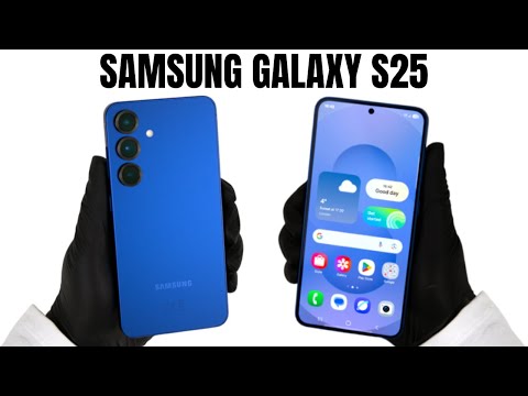 Unboxing The Samsung Galaxy S25 - ASMR