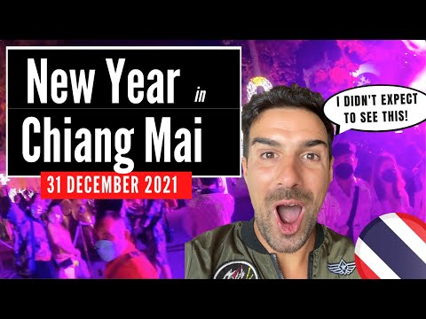 New year's eve in Chiang Mai (2022) Thailand vlog