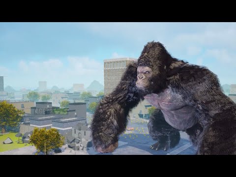 Age Of Apes Ads Review All Levels Part 110:The eruption of the black giant ape