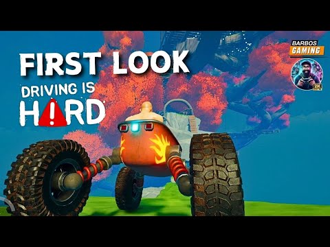 Driving is Hard Gameplay - FIRST LOOK | Challenging Roads Ahead!